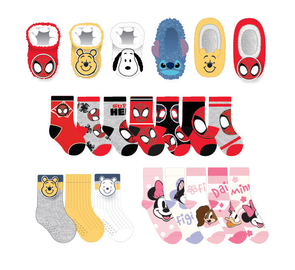Licensed Toddler Socks